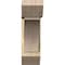 Ekena Millwork Thorton Slat Rough Sawn Bracket w/ Offset Brace, Douglas Fir, 8"W x 26"D x 26"H BKT0806X26X26THR06RDF - alternate 2